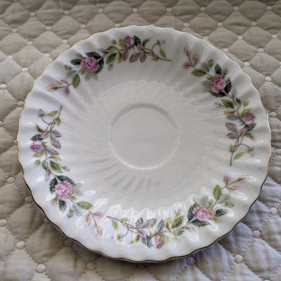 Regency Rose Tea Cup, Saucer Dessert Plate by Creative Fine China - Picture 5 of 12